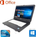富士通 ノートPC A550/15.6型/Win 10 Pro/MS Office H&B 2019/Core i5-M520/WIFI/Bluetooth/DVD/8GB/256GB SSD (整備済み品)
