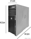 HP (エイチピー) デスクトップPC Z620/Win 11 Pro/MS Office H&B 2019/Xeon E5-2609V2/WIFI/Bluetooth/16GB/512GB SSD (整備済み品)