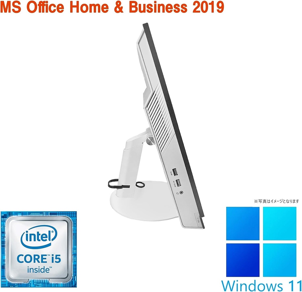 Lenovo (レノボ) ミニPC M710Q(VGA無し)/Win 11 Pro/MS Office H&B 2019/Core i3-7100T/WIFI/Bluetooth/DVD/8GB/256GB SSD (整備済み品)