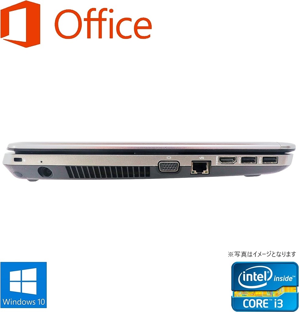 HP (エイチピー) ノートPC 4540S/15.6型/10キー/Win 11 Pro/MS Office H&B 2019/core i3-3120M/WIFI/Bluetooth/HDMI/DVD-RW/8GB/128GB SSD (整備済み品)