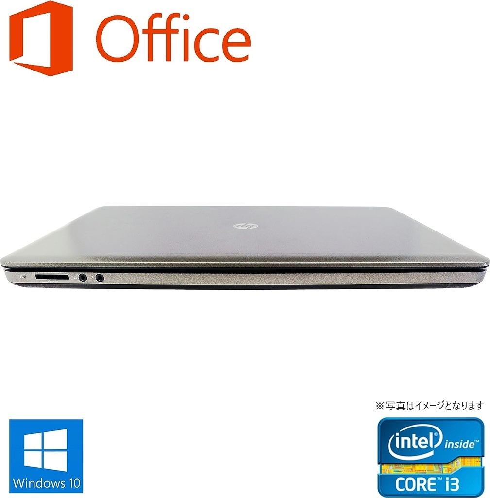 HP (エイチピー) ノートPC 4540S/15.6型/10キー/Win 11 Pro/MS Office H&B 2019/core i3-3120M/WIFI/Bluetooth/HDMI/DVD-RW/8GB/128GB SSD (整備済み品)