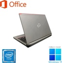 富士通 ノートPC E736/13.3型/Win 11 Pro/MS Office H&B 2019/Celeron 3955U/WIFI/Bluetooth/8GB/128GB SSD (整備済み品)
