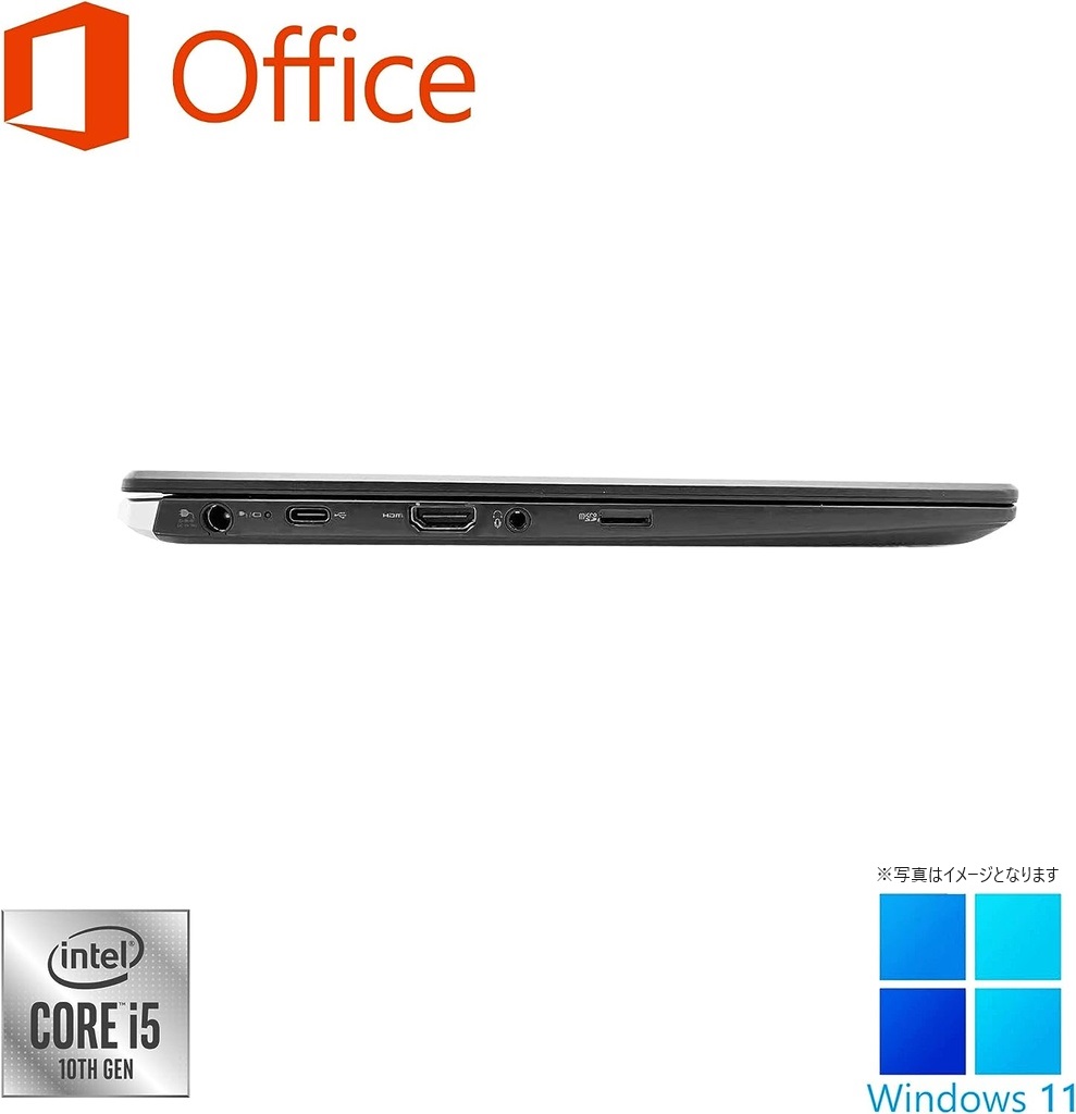 東芝 ノートPC G83/13.3型フルHD/Win 11 Pro/MS Office H&B 2019/Core i5-10210U/WEBカメラ/WIFI/Bluetooth/HDMI/16GB/512GB SSD (整備済み品)