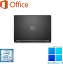 DELL ノートPC latitude 5490/14型FULLHD/Win 11 Pro(English OS)/MS Office H&B 2019/第7世代Core i5-7300U/WEBカメラ/WIFI/Bluetooth/HDMI/Type-C/US keyboard/8GB/512GB SSD (整備済み品)