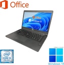 DELL ノートPC latitude 5490/14型FULLHD/Win 11 Pro(English OS)/MS Office H&B 2019/第7世代Core i5-7300U/WEBカメラ/WIFI/Bluetooth/HDMI/Type-C/US keyboard/8GB/512GB SSD (整備済み品)