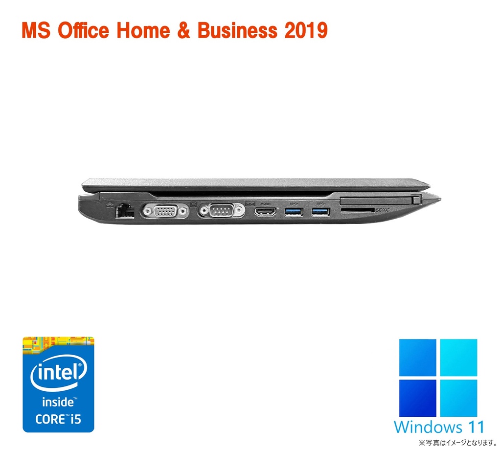 NEC ノートPC VX-G/H/15.6型/Win 11 Pro/MS Office H&B 2019/Core i5-4210M/WIFI/Bluetooth/DVD-rom/8GB/128GB SSD (整備済み品)