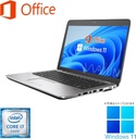 HP (エイチピー) ノートPC 820G3/12.5型/Win 11 Pro/MS Office H&B 2019/Core i7-6600U/WEBカメラ/WIFI/Bluetooth/Type-C/8GB/512GB SSD (整備済み品)