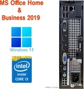 DELL デスクトップPC 9020/Win 10 Pro/MS Office H&B 2019/Core i3-4130/WIFI/Bluetooth/HDMI/DVD-rom/4GB/128GB SSD (整備済み品)