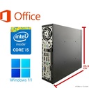 HP (エイチピー) デスクトップPC 600G1/22型液晶セット/Win 11 Pro/MS Office H&B 2019/Core i5-4570/WIFI/Bluetooth/DVD-rom/4GB/128GB SSD (整備済み品)