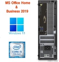 DELL デスクトップPC 3040 or 3050 or 5050/24型液晶セット/Win 11 Pro/MS Office H&B 2019/Core i5-8500/WIFI/Bluetooth/HDMI/DVD-rom/8GB/128GB SSD(整備済み品)