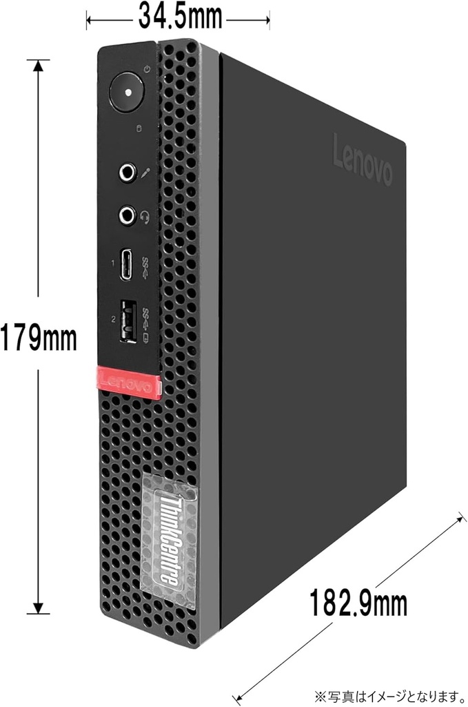 Lenovo (レノボ) デスクトップPC M720S/Win 11 Pro/MS Office H&B 2019/Core i5-8500/WIFI/Bluetooth/Type-C/DVD/8GB/256GB SSD (整備済み品)