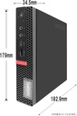 Lenovo (レノボ) デスクトップPC M720S/Win 11 Pro/MS Office H&B 2019/Core i5-8500/WIFI/Bluetooth/Type-C/DVD/8GB/256GB SSD (整備済み品)