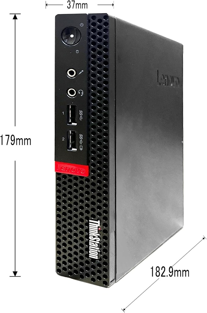 【整備済み品】レノボ ミニPC P320 / Win11 Pro/MS Office H&B 2019 / Core i7-7700T / WIFI/Bluetooth / 16GB / 256GB SSD