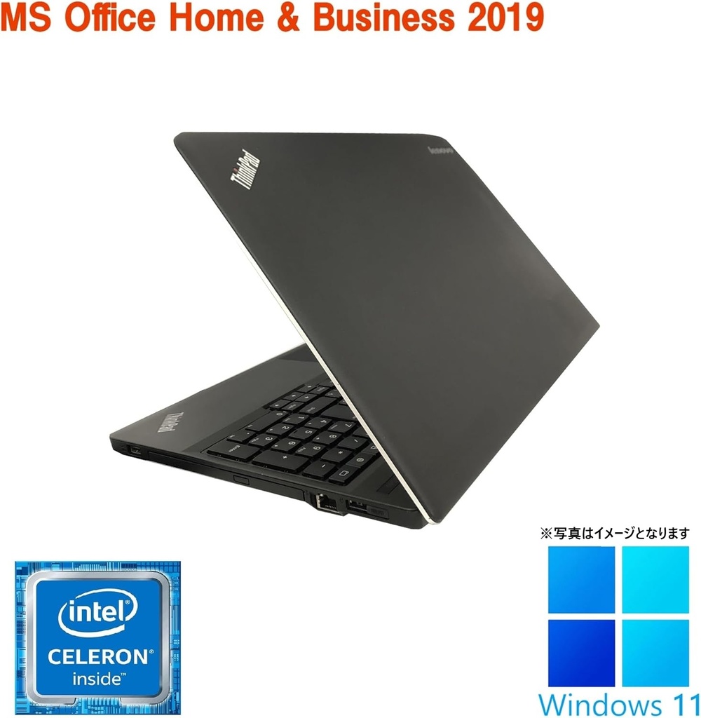 10キー付/ Lenovo ノートPC E540 /15.6型/Celeron 2950M/Win11 Pro/MS Office H&B 2019 /WIFI/Bluetooth/8GB/128GB SSD/中古整備PC