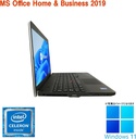 10キー付/ Lenovo ノートPC E540 /15.6型/Celeron 2950M/Win11 Pro/MS Office H&B 2019 /WIFI/Bluetooth/8GB/128GB SSD/中古整備PC
