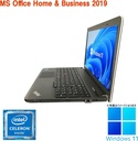 10キー付/ Lenovo ノートPC E540 /15.6型/Celeron 2950M/Win11 Pro/MS Office H&B 2019 /WIFI/Bluetooth/8GB/128GB SSD/中古整備PC