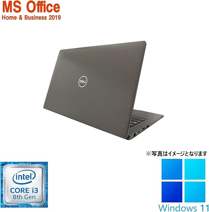 DELL ノートPC Latitude 5300 /13.3型/ Core i3-8145U/Win11 Pro/MS Office H&B 2019 /WIFI/Bluetooth/8GB/256GB SSD/中古整備PC/office2024に変更可