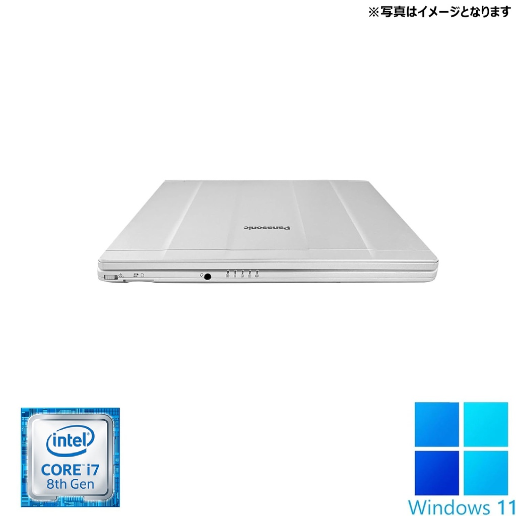 Panasonic ノートPC CF-SV / Win11 Pro /12.1型フルHD / MS office 2024 / Core i7-8650U /Webカメラ/wifi/Bluetooth/16GB /512GB SSD/中古整備PC
