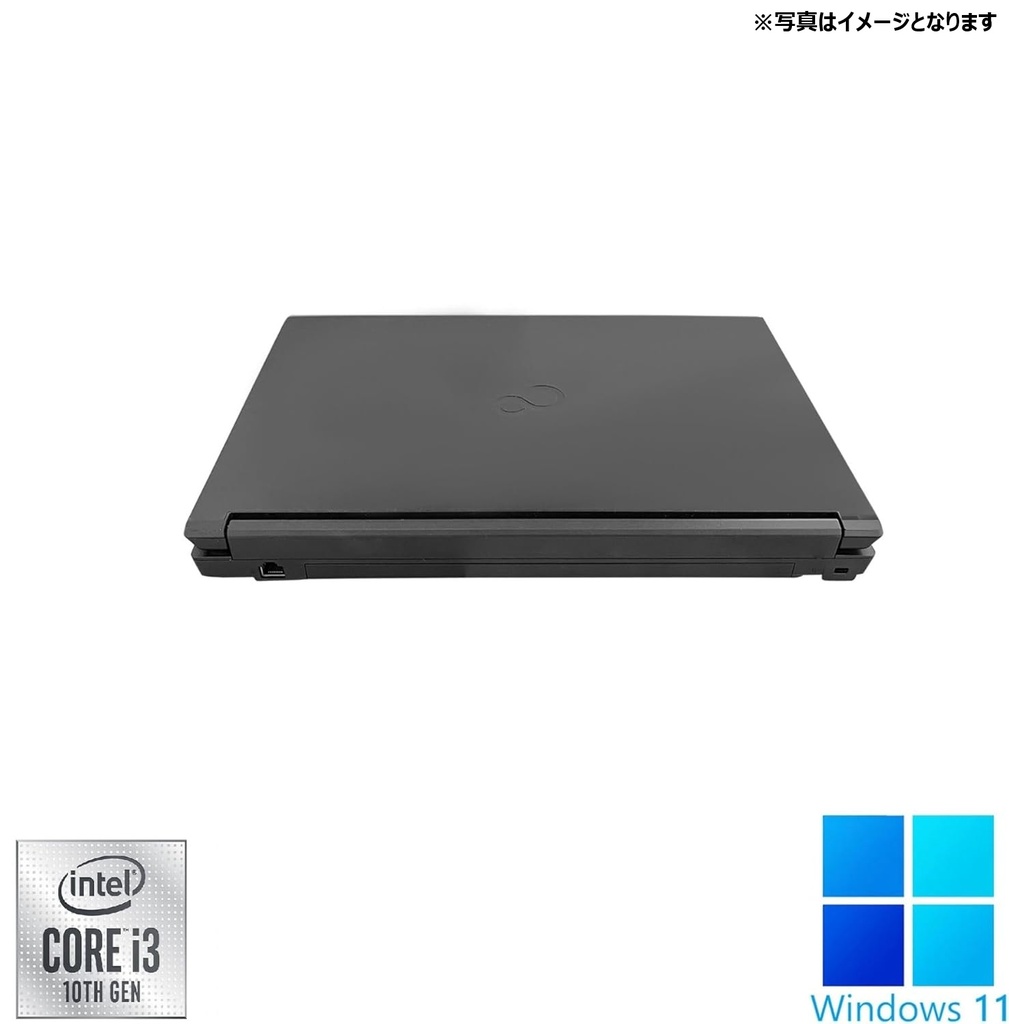 富士通 ノートPC A5510 /15.6型 / Win11 Pro / Core i3-10110U/ MS office 2024 / 10キー/wifi/Bluetooth/8GB /256GB SSD / 中古整備PC