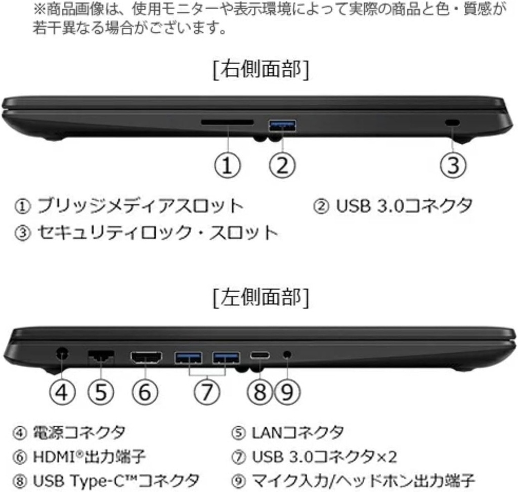 大容量1TB SSD/高性能PC　東芝 ノートPC P55 / 15.6型フルHD /10キー/ Win11 Pro/MS Office H&B 2019 /Core i5-10210U / WEBカメラ/WIFI/Bluetooth/HDMI /メモリ16GB/中古整備品