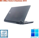 NEC ノートPC VK23/15.6型/Win 11 Pro/MS Office H&B 2019/Core i3-5005U以上/WEBカメラ/WIFI/Bluetooth/HDMI/8GB/256GB SSD (整備済み品)