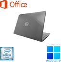DELL ノートPC 3580/15.6型/10キー/Win 11 Pro/MS Office H&B 2019/Core i5-6200U/WEBカメラ/WIFI/Bluetooth/HDMI/8GB/256GB SSD (整備済み品)