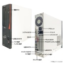 デスクトップパソコン 中古パソコン 液晶セット Win11 MicrosoftOffice2019 新品SSD512GB メモリ8GB 第4世代Corei5 USB3.0 DVD 22型液晶セット富士通D583