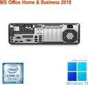 エイチピー デスクトップPC 800G3/Win 11 Pro/MS Office H&B 2019/Core i5-7500/WIFI/Bluetooth/DVD/16GB/512GB SSD (整備済み品)