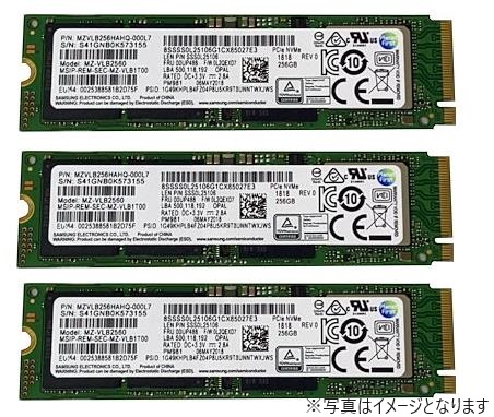 SAMSUNG NVMe M2 256GB SSD 動作確認済み 3枚セット | Miracle